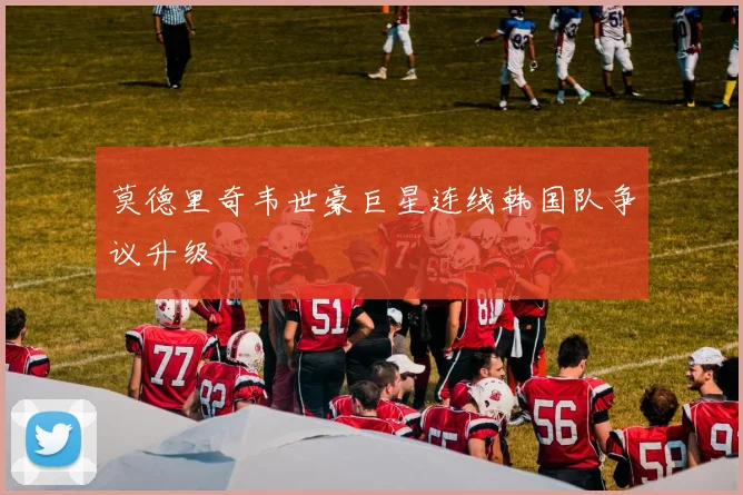 莫德里奇韦世豪巨星连线韩国队争议升级